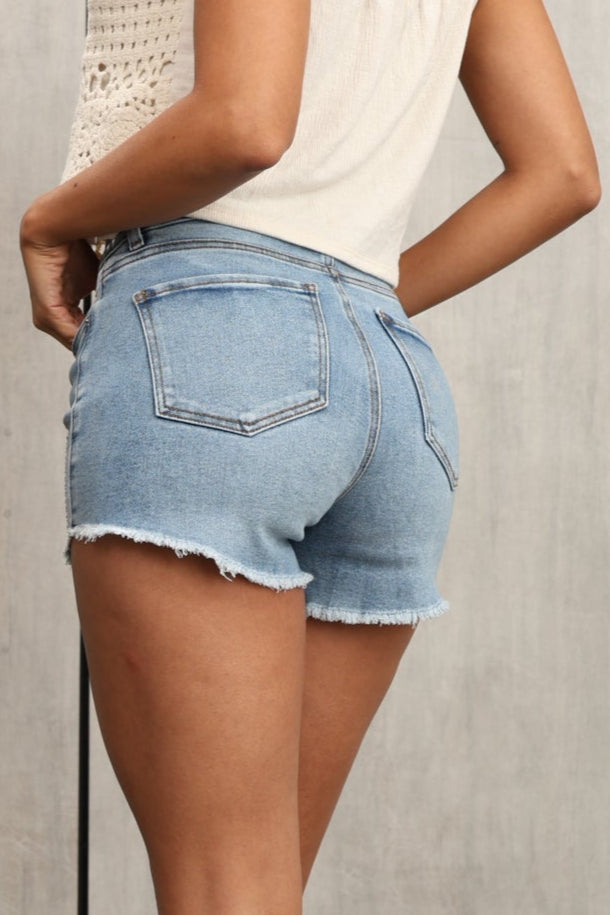 SHORT DAMA – BRILLOS – TIRO ALTO – MODA COLOMBIANA – REF: 9817