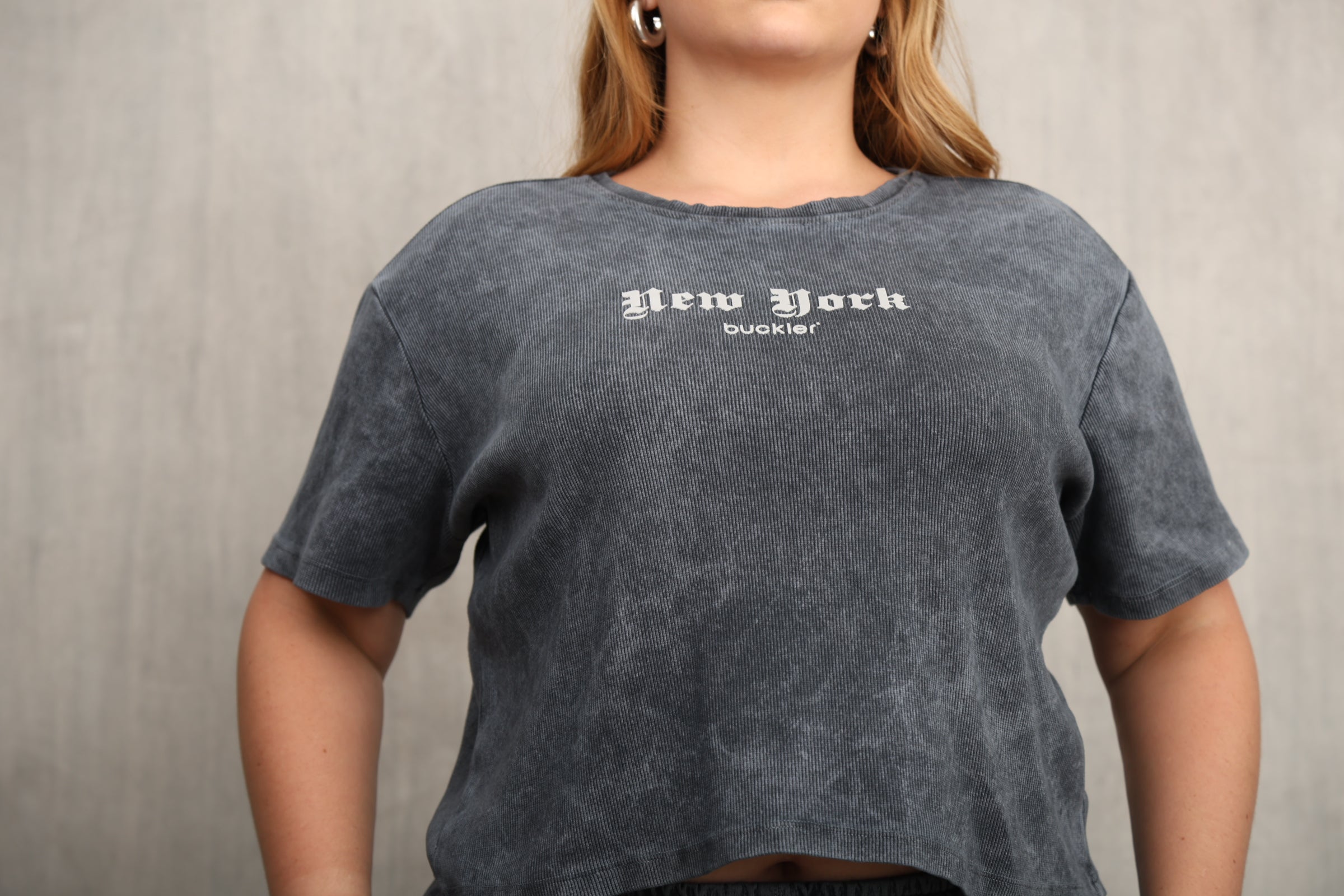 CONJUNTO DAMA – GRIS OSCURO - CAMISETA & PALAZZO – MODA COLOMBIANA – REF: 9811 PL