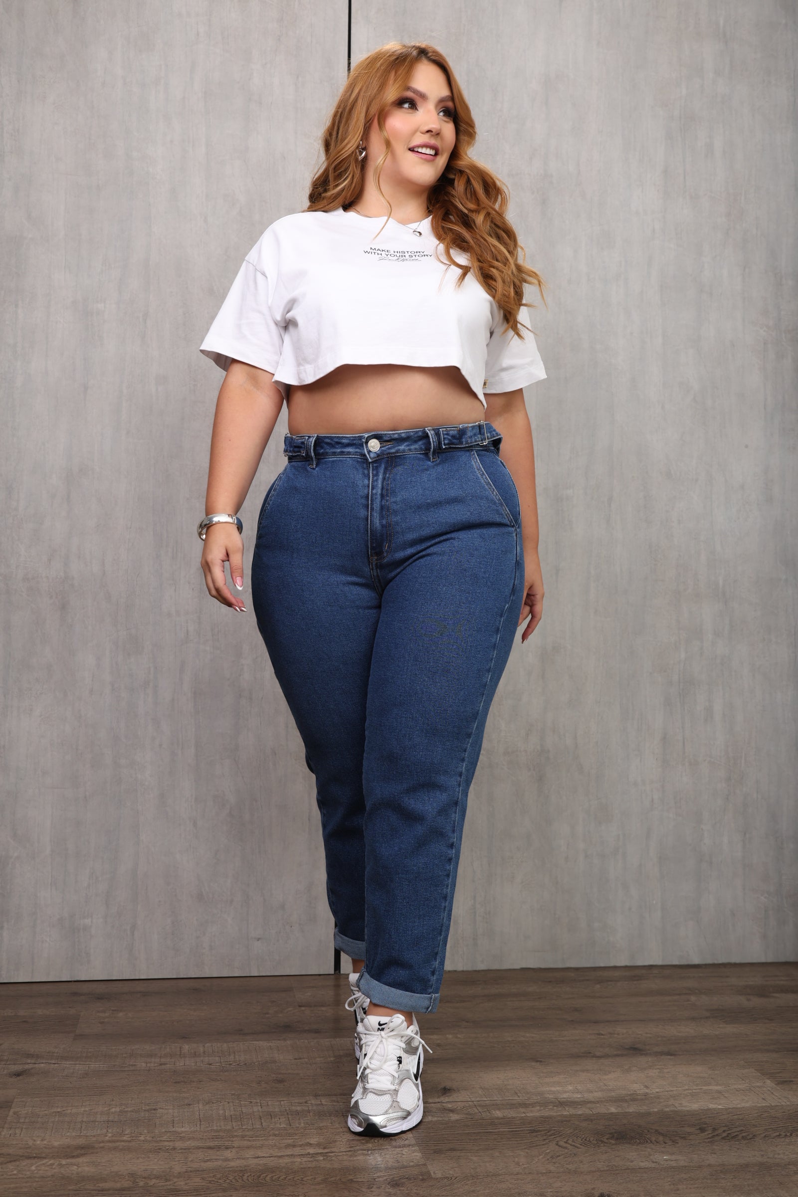 JEAN DAMA – SLOUCHY CARPINTERO – TIRO ALTO – MODA COLOMBIANA – REF: 9838 pl