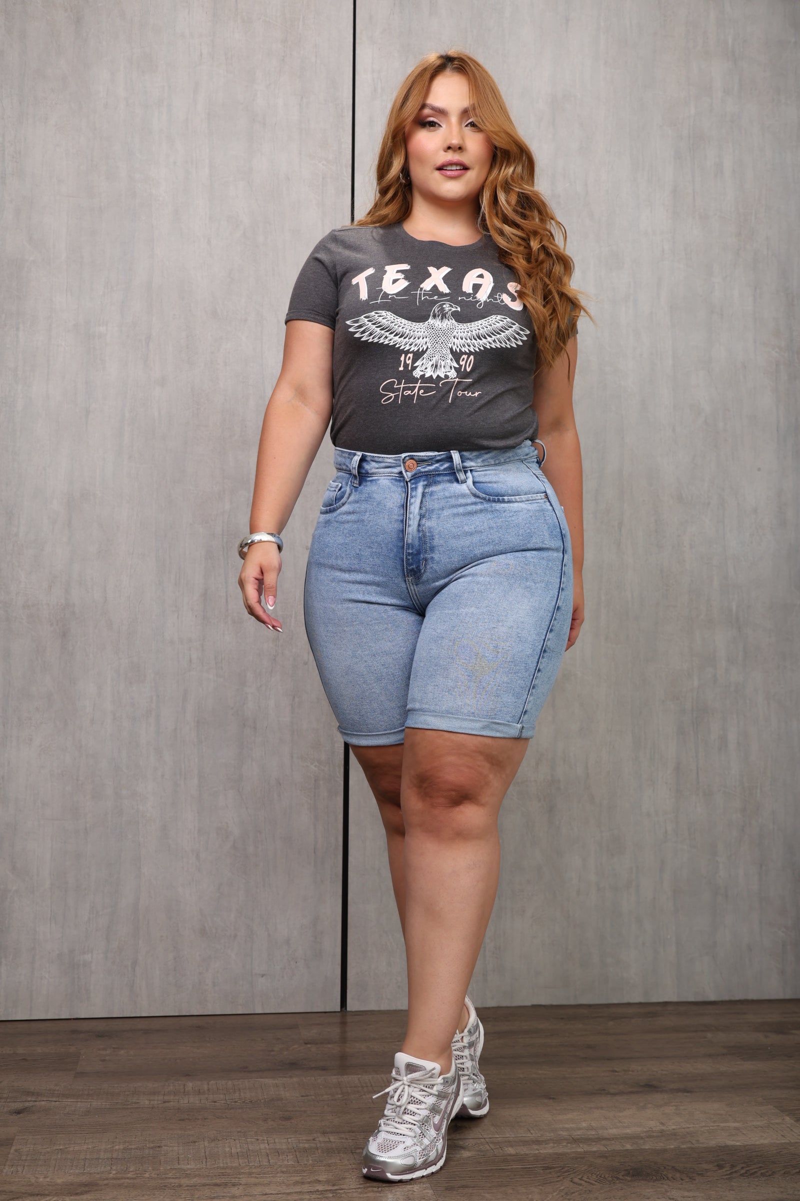 BERMUDA DAMA – GUARDA POLVO – TIRO ALTO – MODA COLOMBIANA – REF: 9845 PL