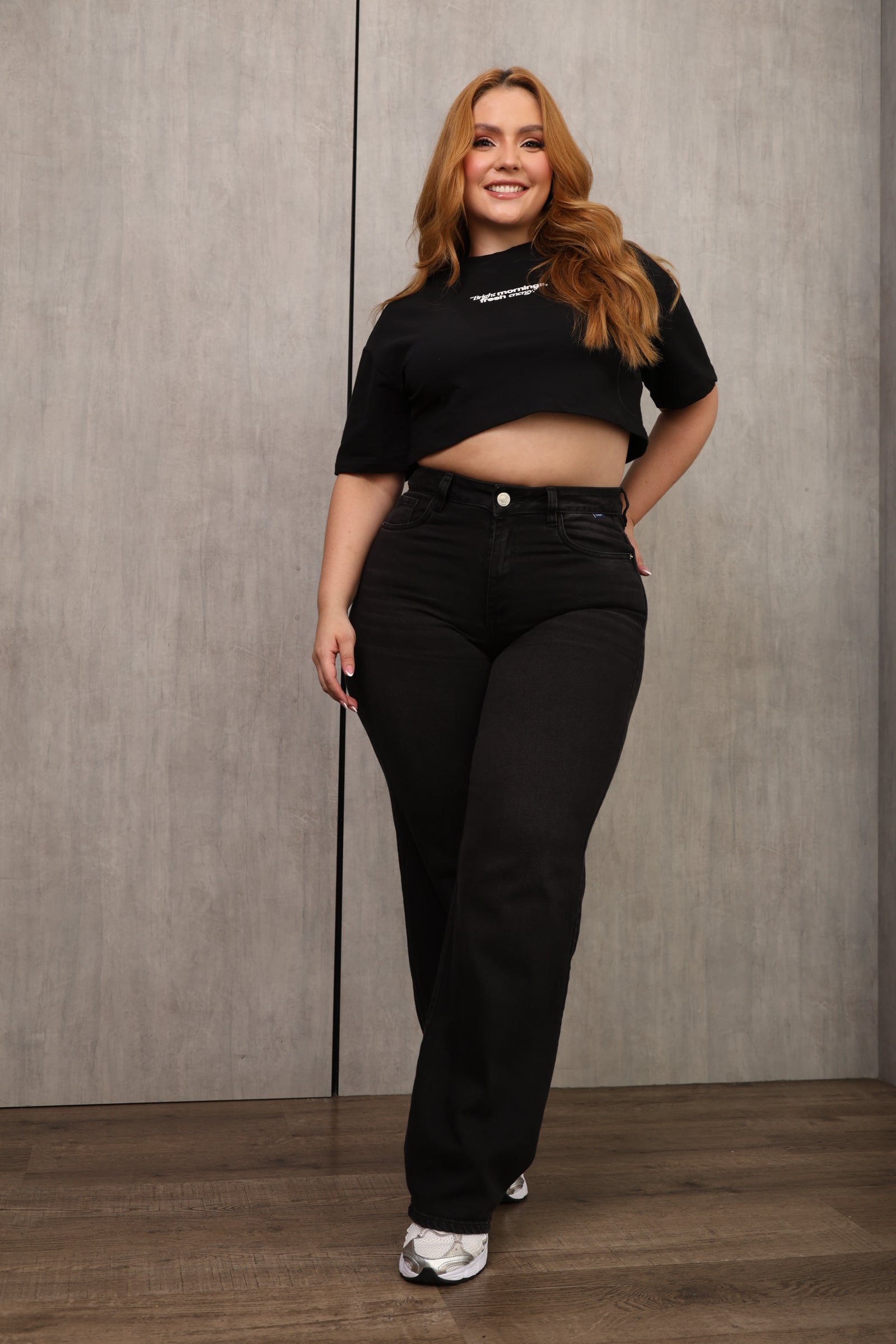 JEAN DAMA – WIDE LEG – TIRO ALTO – MODA COLOMBIANA – REF: 9873 pl