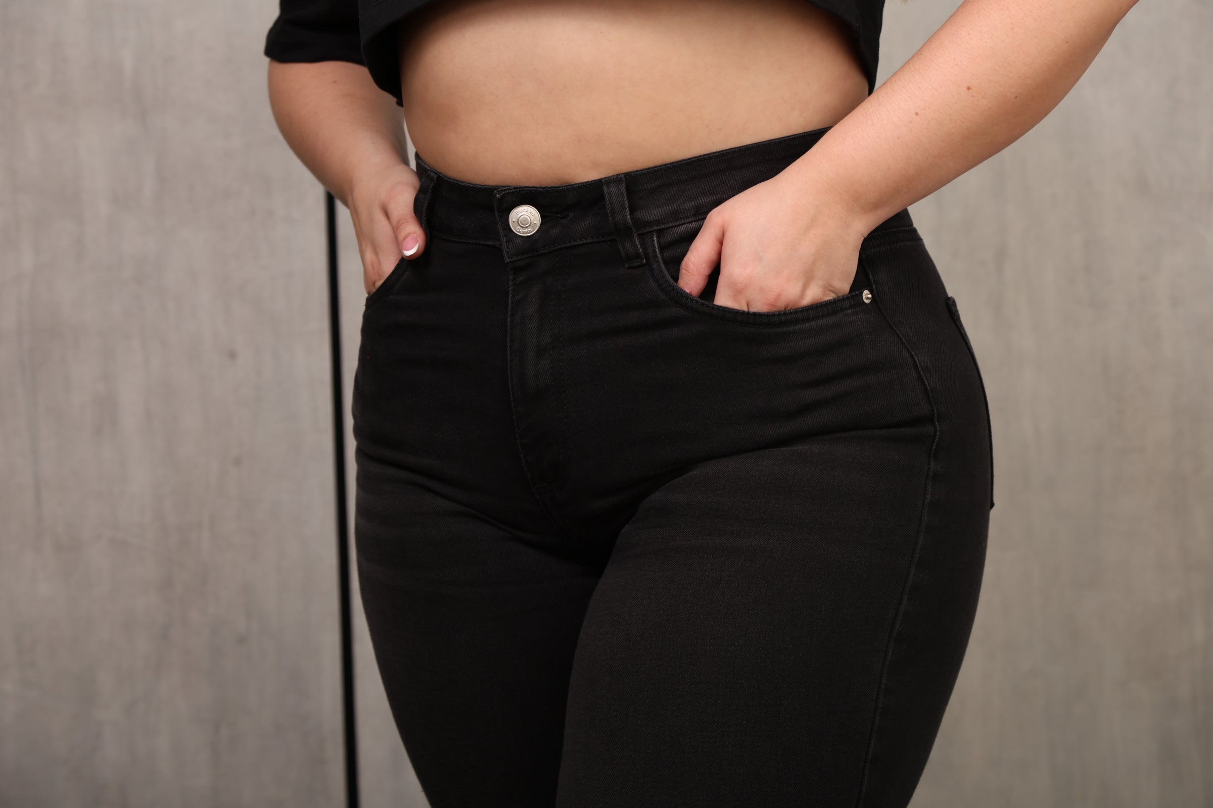 JEAN DAMA – WIDE LEG – TIRO ALTO – MODA COLOMBIANA – REF: 9873 pl