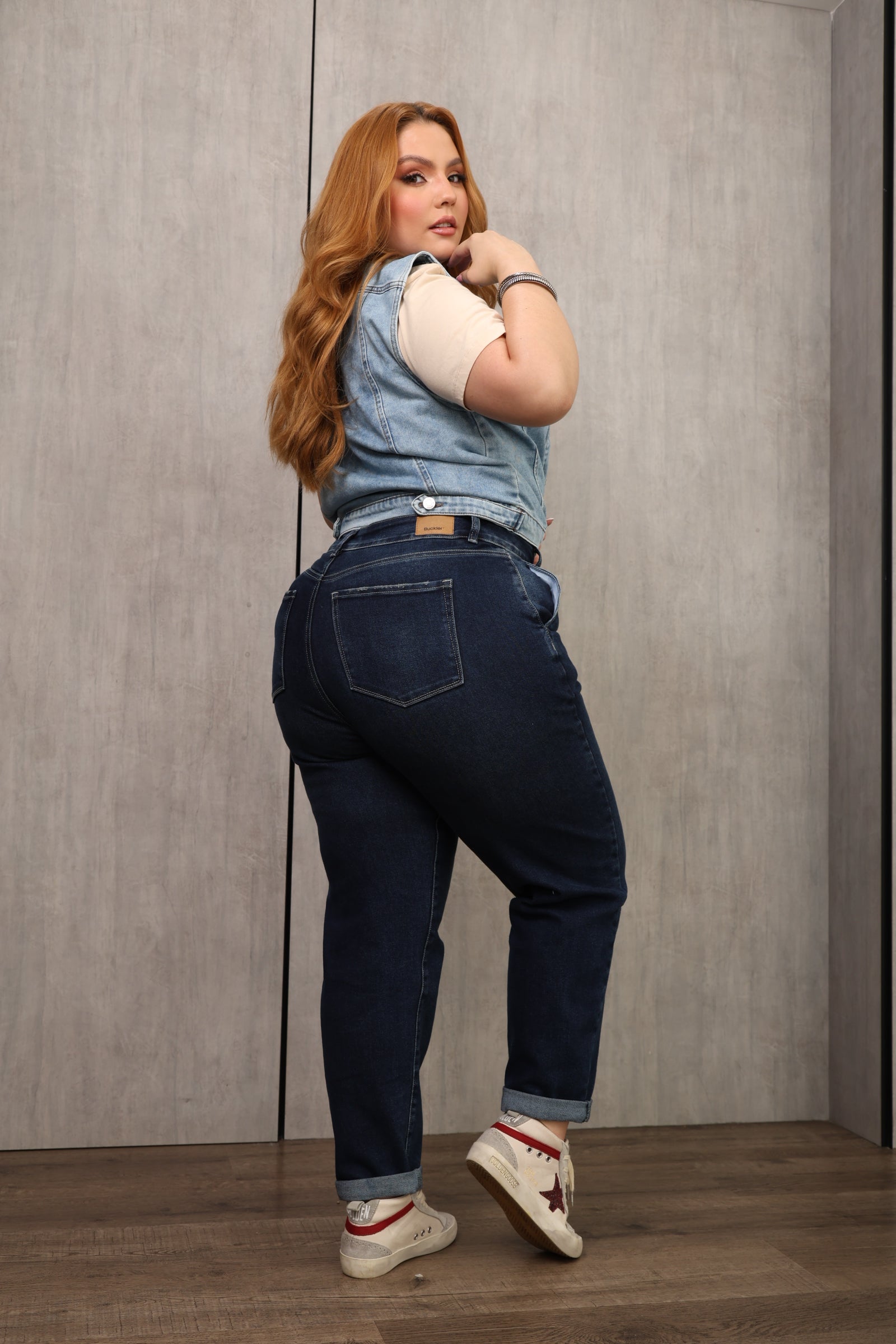 JEAN DAMA – SLOUCHY – TIRO ALTO – MODA COLOMBIANA – REF: 9877 pl