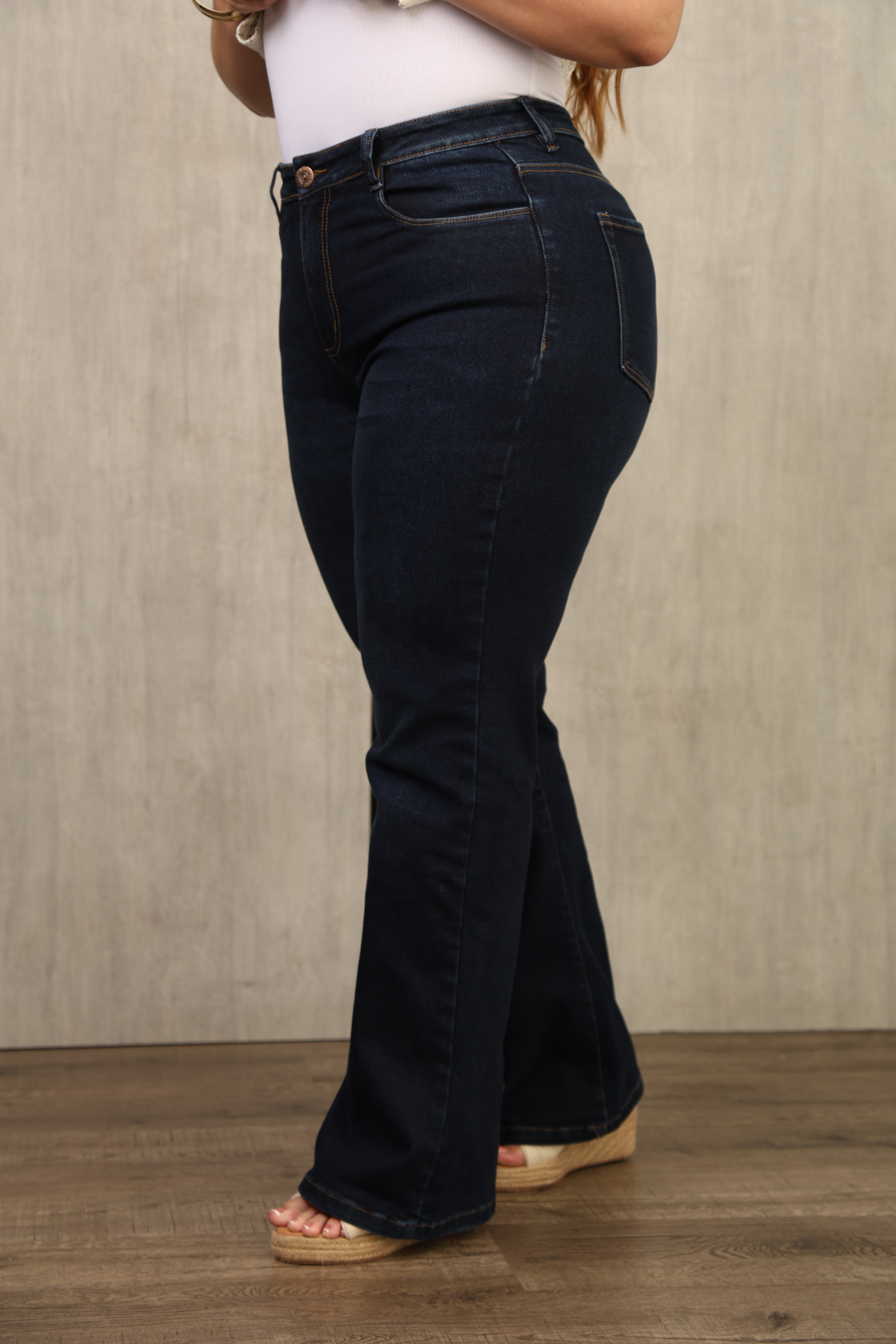 REF: 763 PL -JEAN OXFORD – LICRADO – TIRO MEDIO – MODA COLOMBIANA