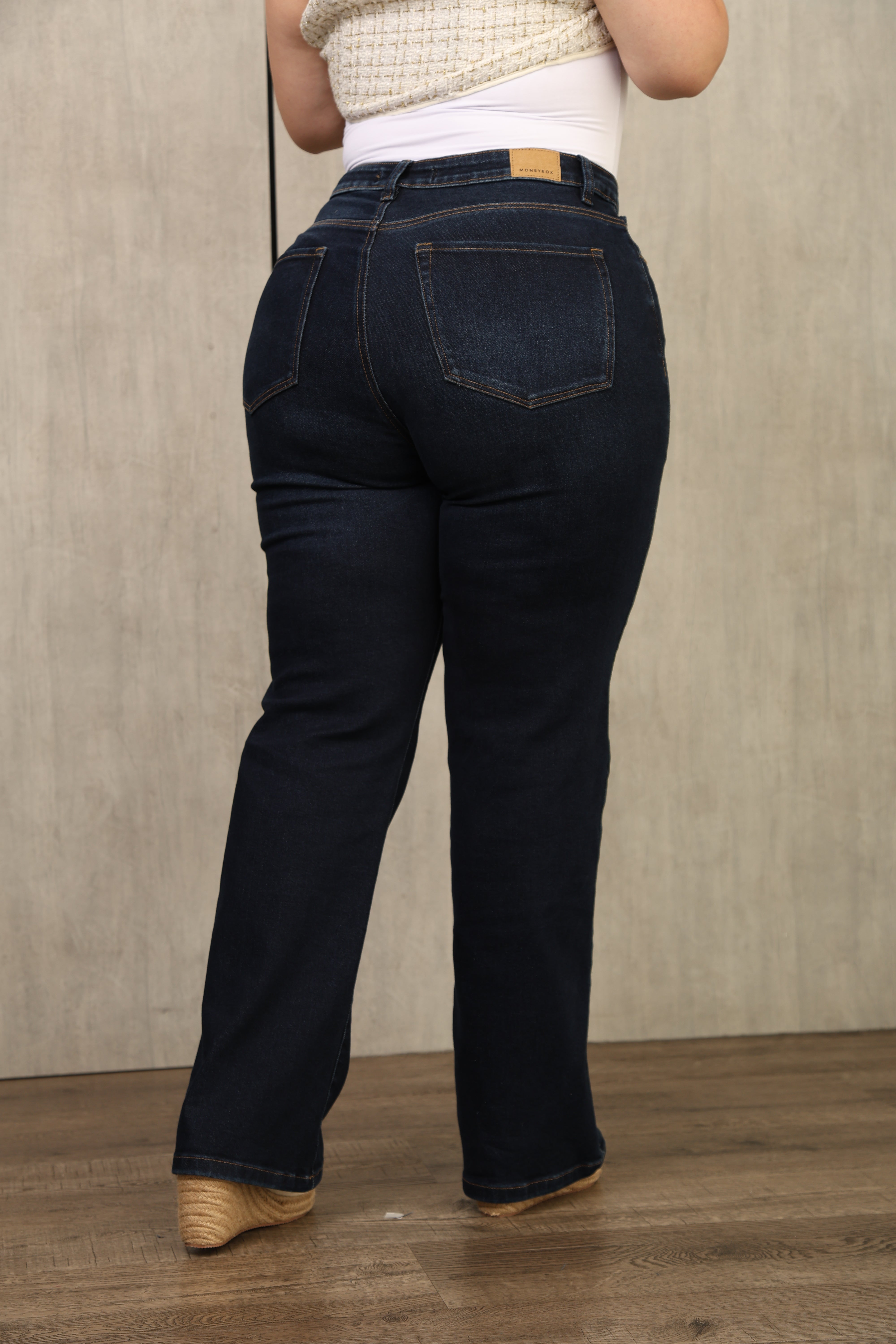 REF: 763 PL -JEAN OXFORD – LICRADO – TIRO MEDIO – MODA COLOMBIANA