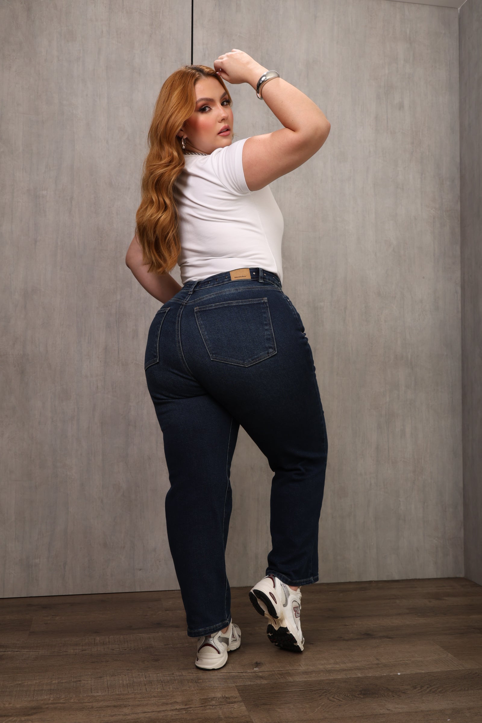 JEAN DAMA – MOM FLARE CROPPED CON TACHES – TIRO ALTO – MODA COLOMBIANA – REF: 795 pl