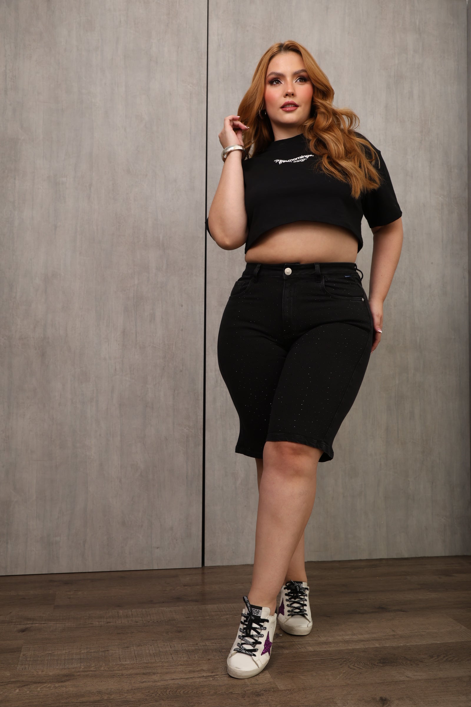 TORERO DAMA BLACK – LUXURY CRYSTALS – TIRO ALTO – MODA COLOMBIANA – REF: 797 pl