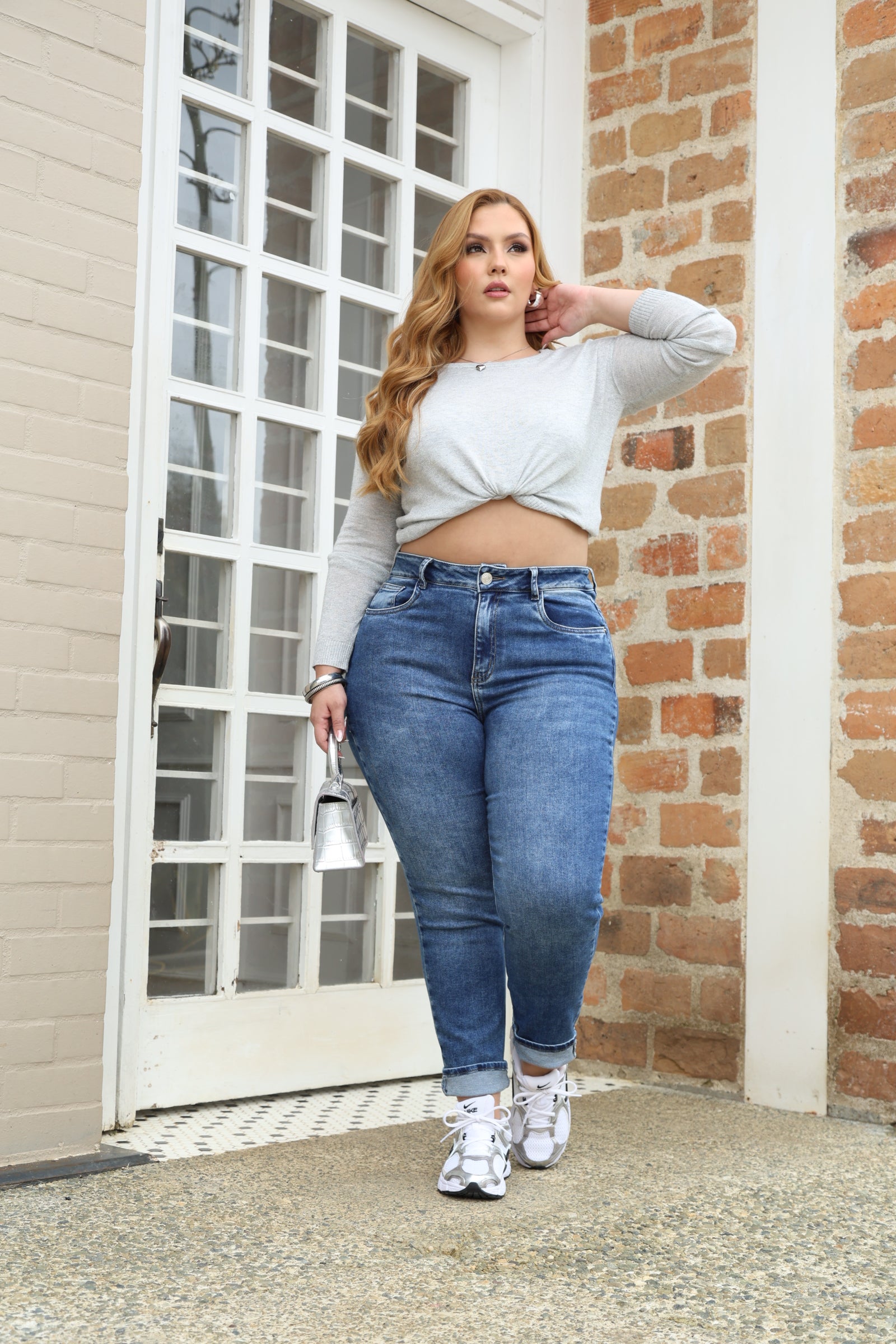 JEAN DAMA – SKINNY – TIRO ALTO – MODA COLOMBIANA – REF: 9861 PL