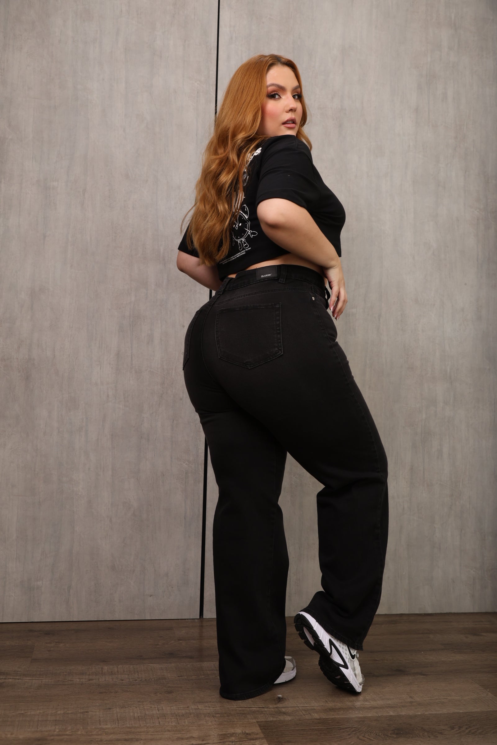 JEAN DAMA – WIDE LEG – TIRO ALTO – MODA COLOMBIANA – REF: 9873 pl